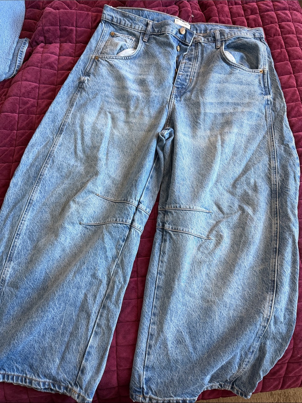 Free People Light Blue Relaxed Men’s Jeans